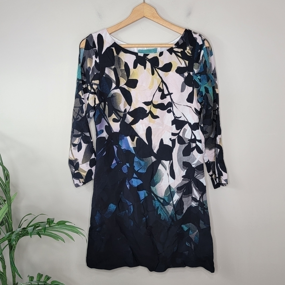 Anthropologie Maeve | Shaded Garden Floral Dress